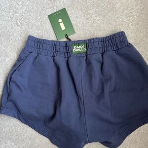 Daily Drills Women's Navy Athletic Lounge Shorts